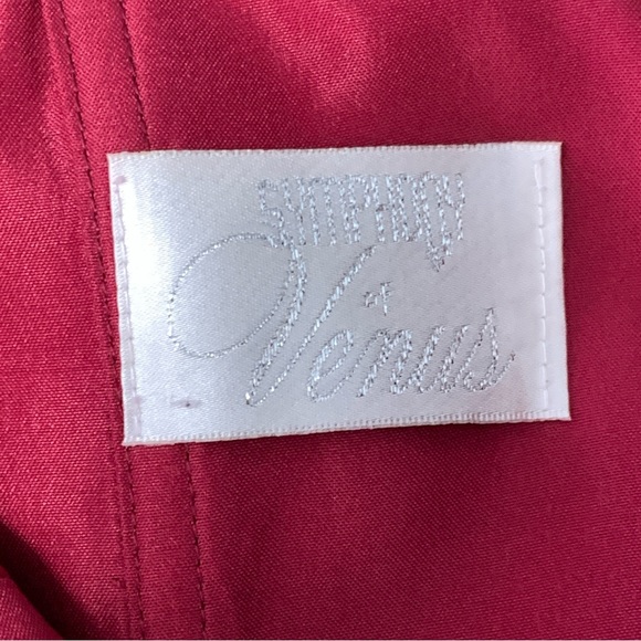 Beautiful Strapless Sheer over Satin Dress - Picture 7 of 8